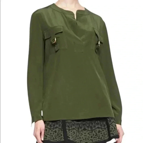 Diane VonDurstenberg Danielle Blouse Size 0–B5 - Picture 1 of 8